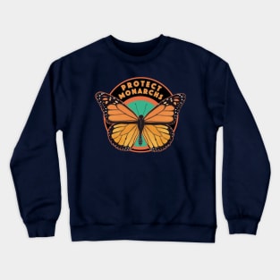 Protect Monarch Butterflies Crewneck Sweatshirt